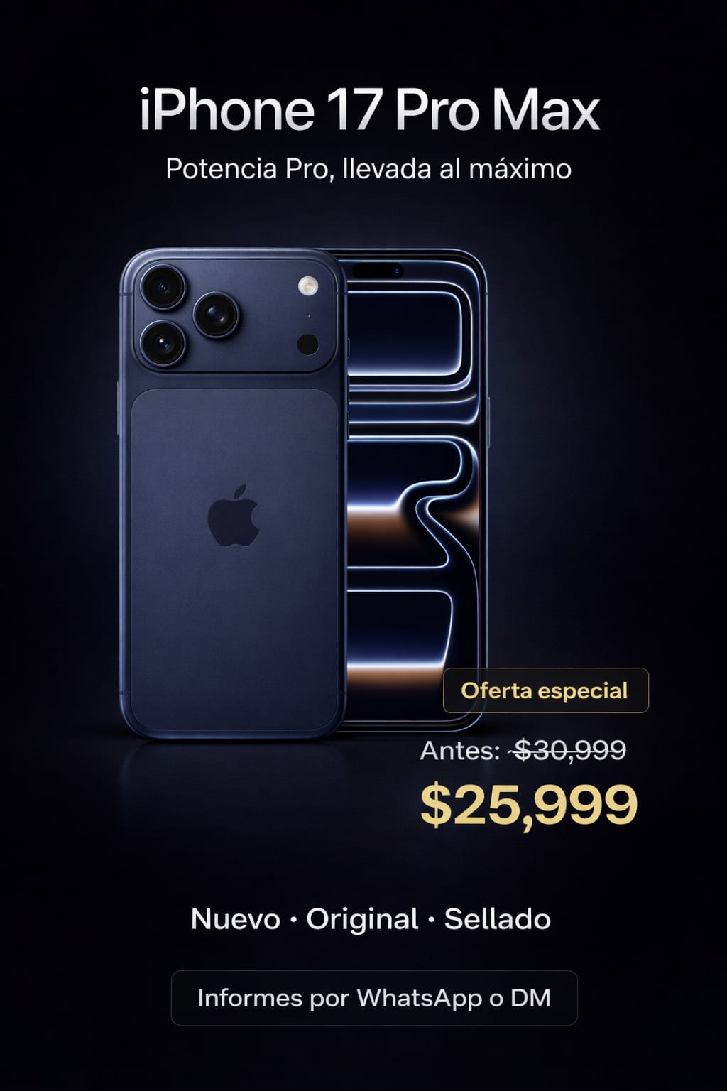 iPhone 17 Pro Max 256GB